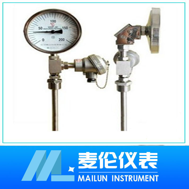 <b>一體式雙金屬溫度計</b> <b>一體式雙金屬溫度計</b>