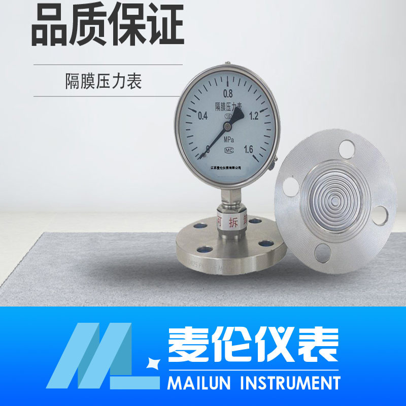 <b>隔膜壓力表</b> <b>隔膜壓力表</b>